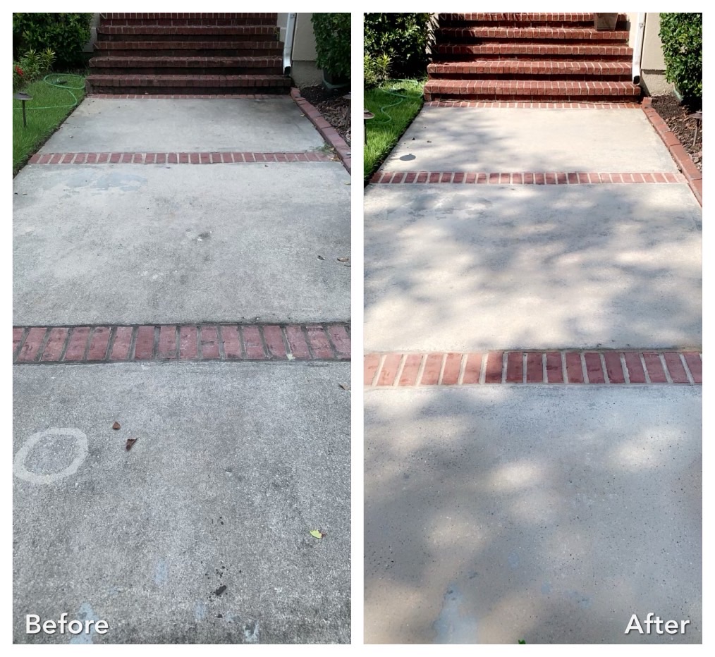 Concrete Cleaning in Richmond Hill, GA