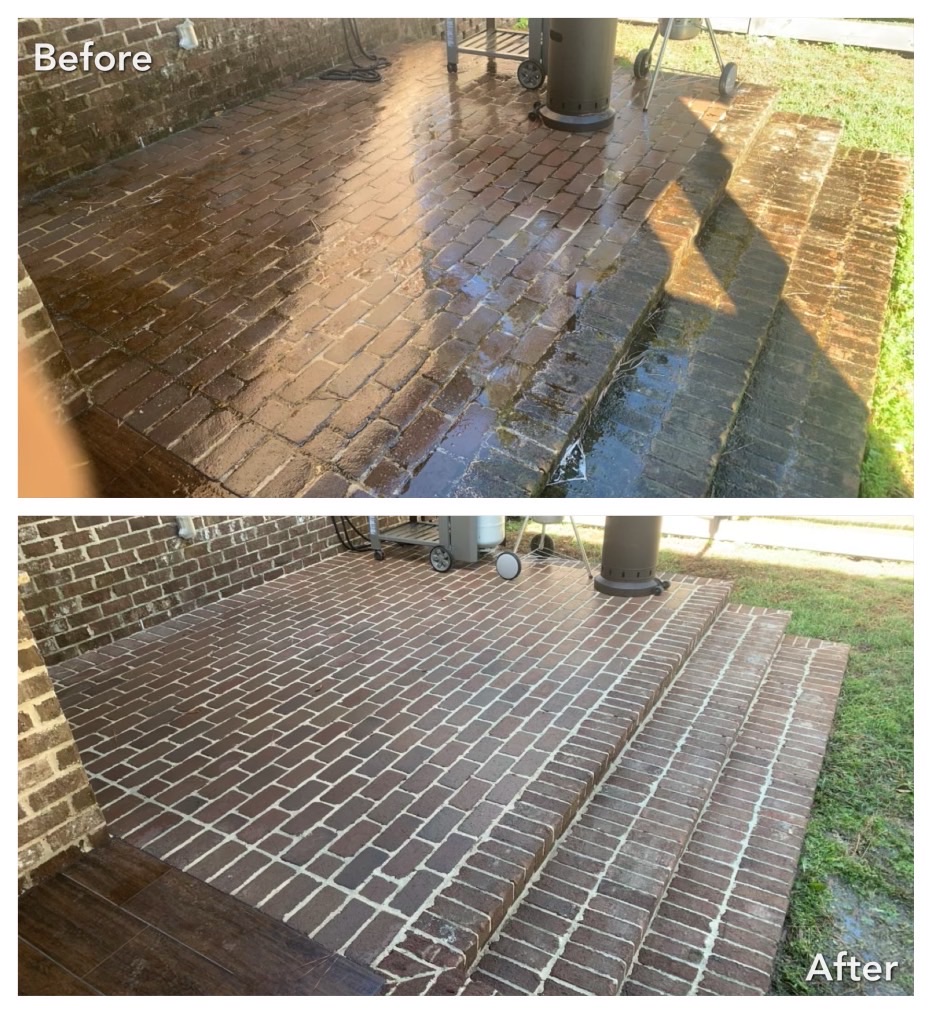 Quality Brick Patio Pressure Washing in Savannah, GA Thumbnail